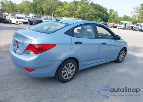 2012 Hyundai Accent Gls из США, поврежденный, VIN KMHCT4AE3CU042399